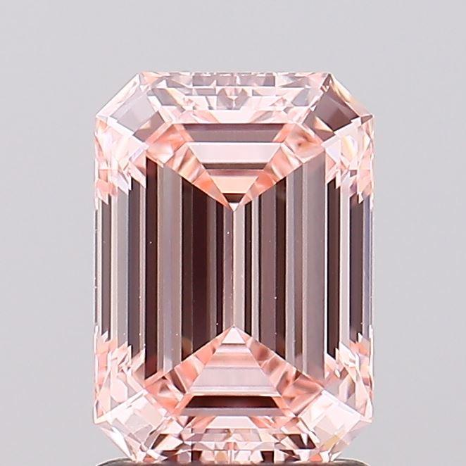 1.54 Ct. Fancy Intense Pink Emerald Lab Grown Diamond