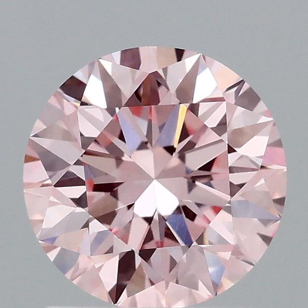 1.50 Ct. Fancy Vivid Pink Round Lab Grown Diamond