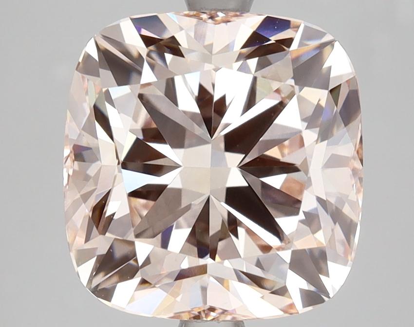 5.24 Ct. Fancy Light Pink Cushion Lab Grown Diamond