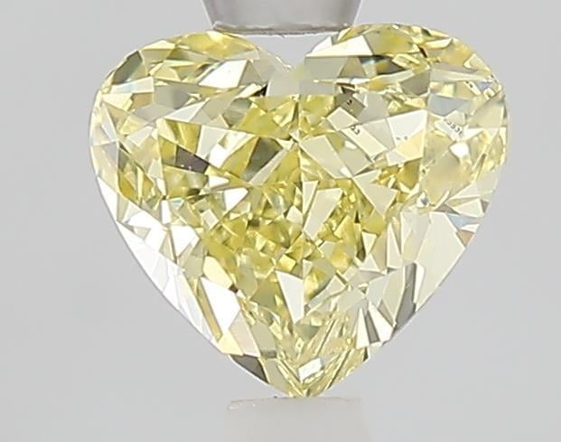 1.06 Ct. Fancy Intense  Yellow Heart Lab Grown Diamond