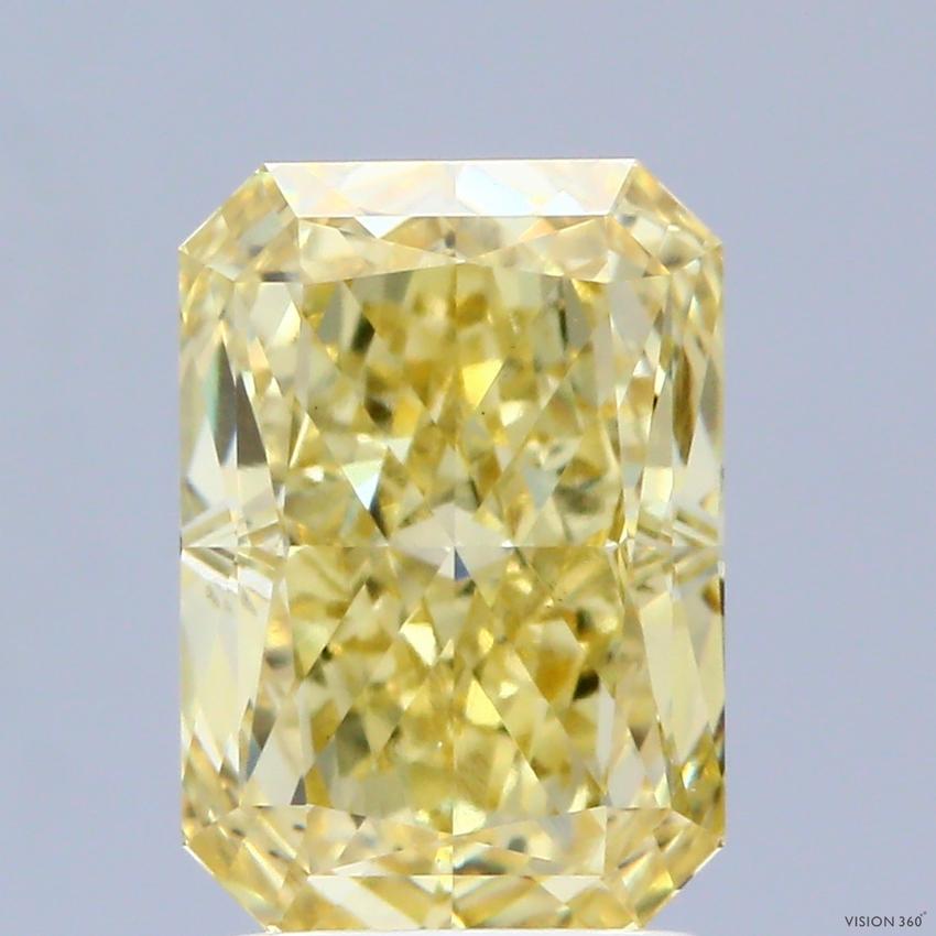 2.99 Ct. Fancy Intense Yellow Radiant Lab Grown Diamond