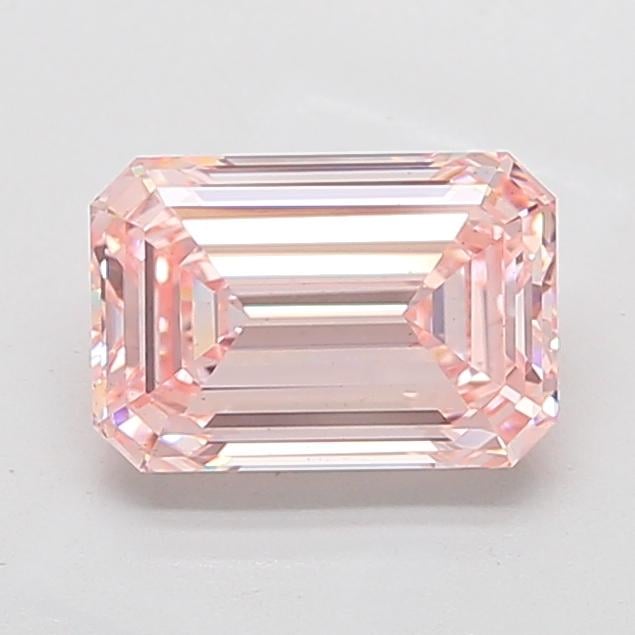 3.56 Ct. Fancy Intense Pink Emerald Lab Grown Diamond