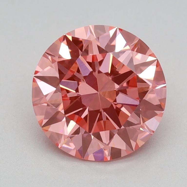 1.05 Ct. Fancy Vivid Pink Round Lab Grown Diamond