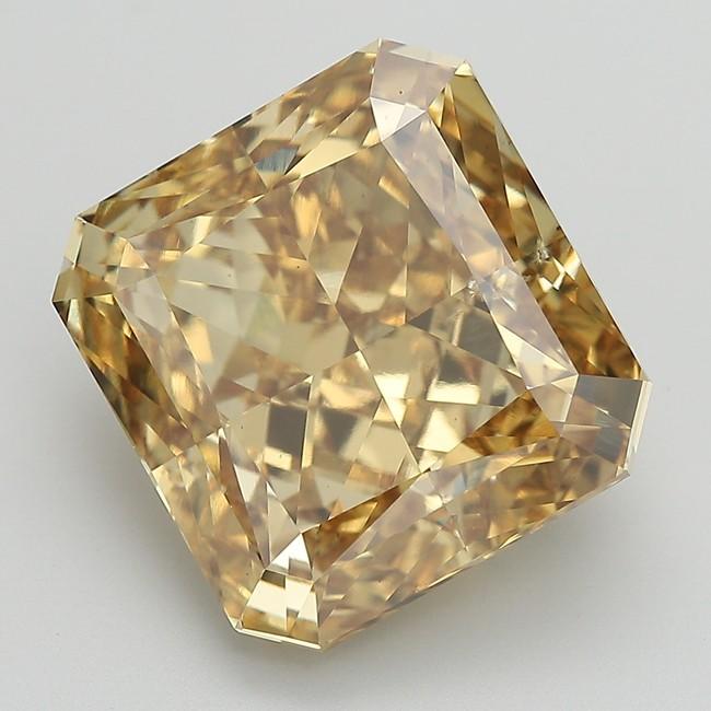 16.51 Ct. Fancy Vivid  Yellow Radiant Lab Grown Diamond