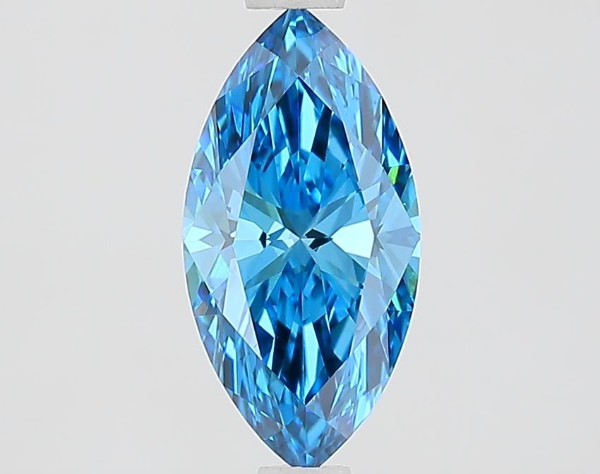1.03 Ct. Fancy Vivid Blue Marquise Lab Grown Diamond