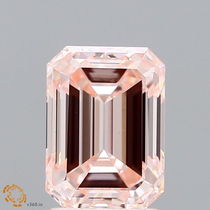 2.13 Ct. Fancy Pink Emerald Lab Grown Diamond