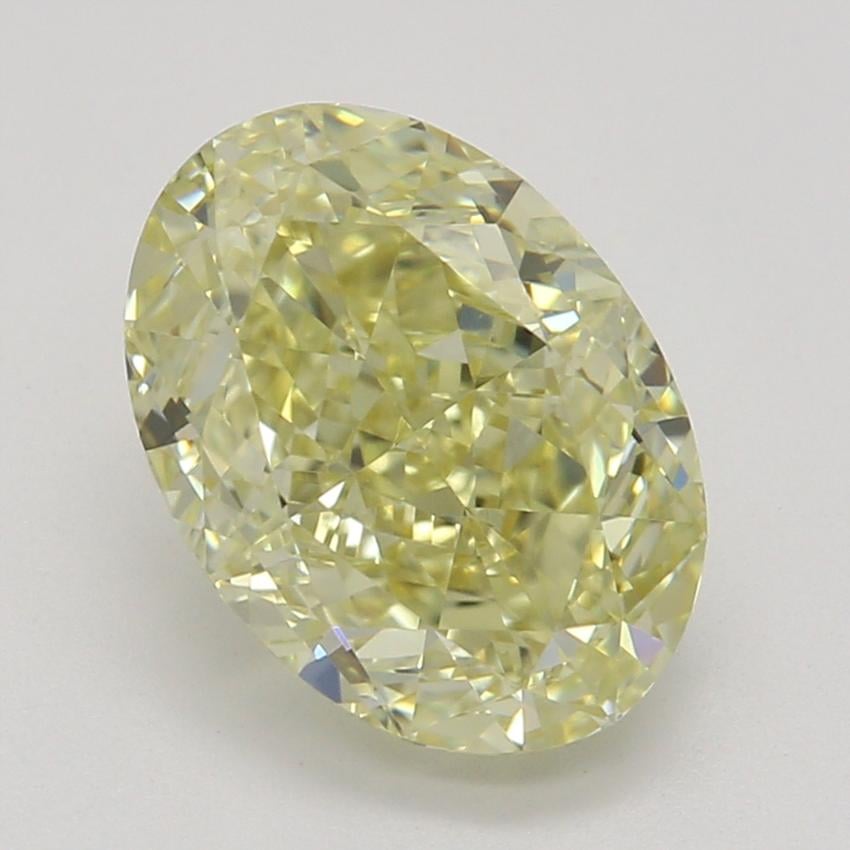 1.55 Ct. Fancy Yellow Oval Diamond
