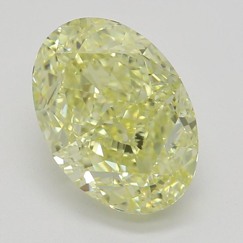 1.43 Ct. Fancy Yellow Oval Diamond