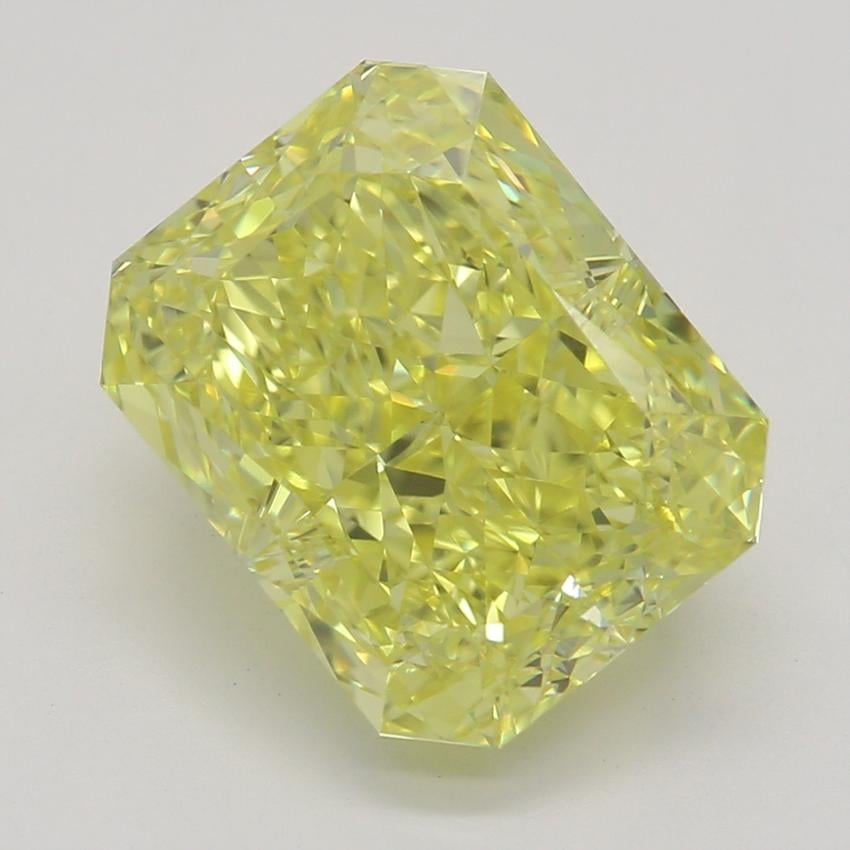 3.01 Ct. Fancy Intense Yellow Radiant Diamond