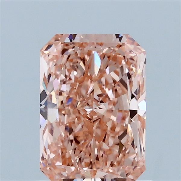1.00 Ct. Fancy Vivid Pink Radiant Lab Grown Diamond