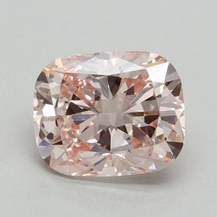 1.12 Ct. Fancy Intense Pink Cushion Lab Grown Diamond
