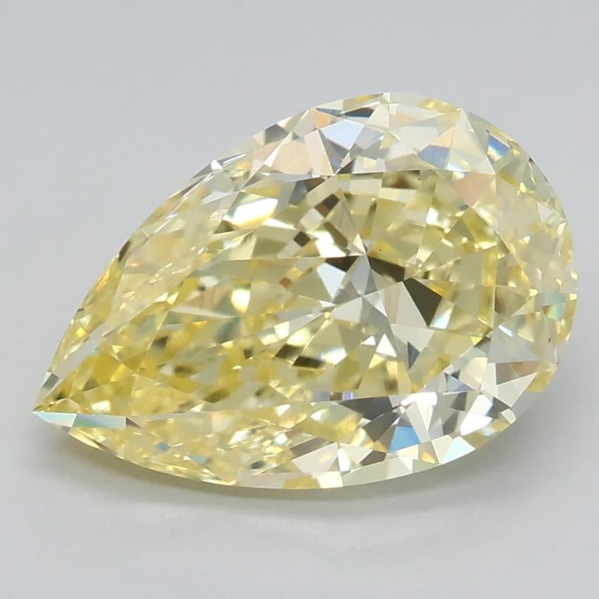 1.98 Ct. Fancy Intense Yellow Pear Lab Grown Diamond