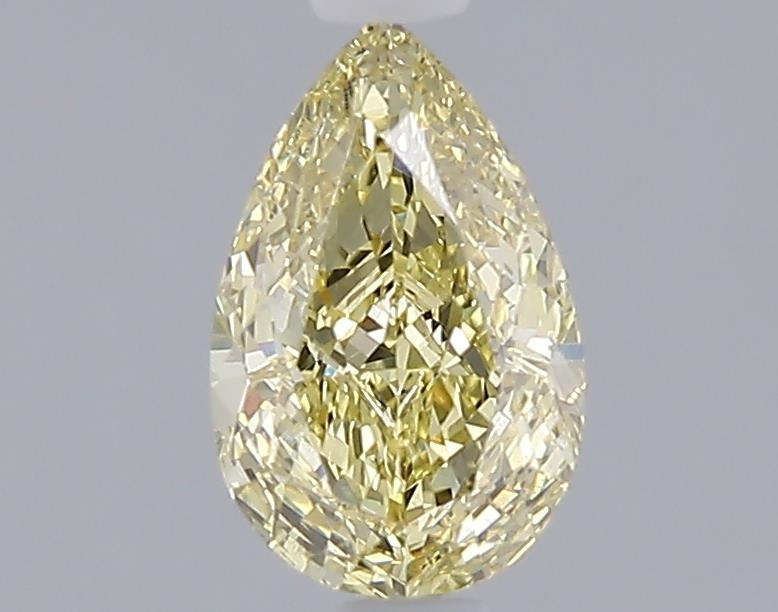 1.03 Ct. Fancy Intense  Yellow Pear Lab Grown Diamond