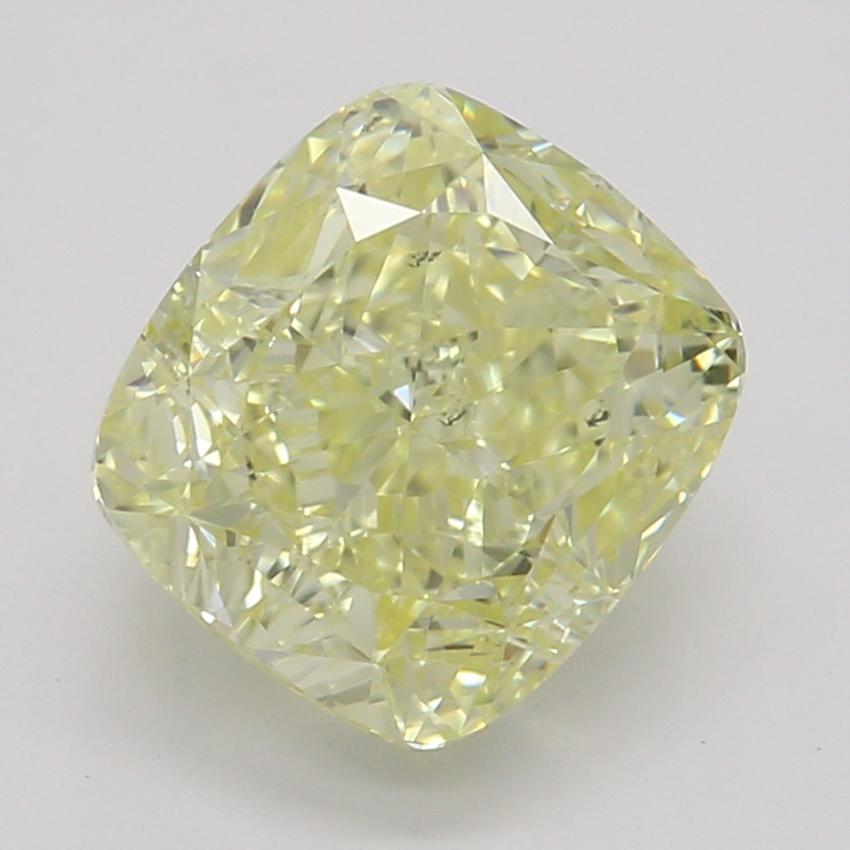 1.50 Ct. Fancy Yellow Cushion Diamond