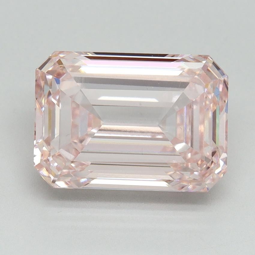 4.29 Ct. Fancy Intense Pink Emerald Lab Grown Diamond