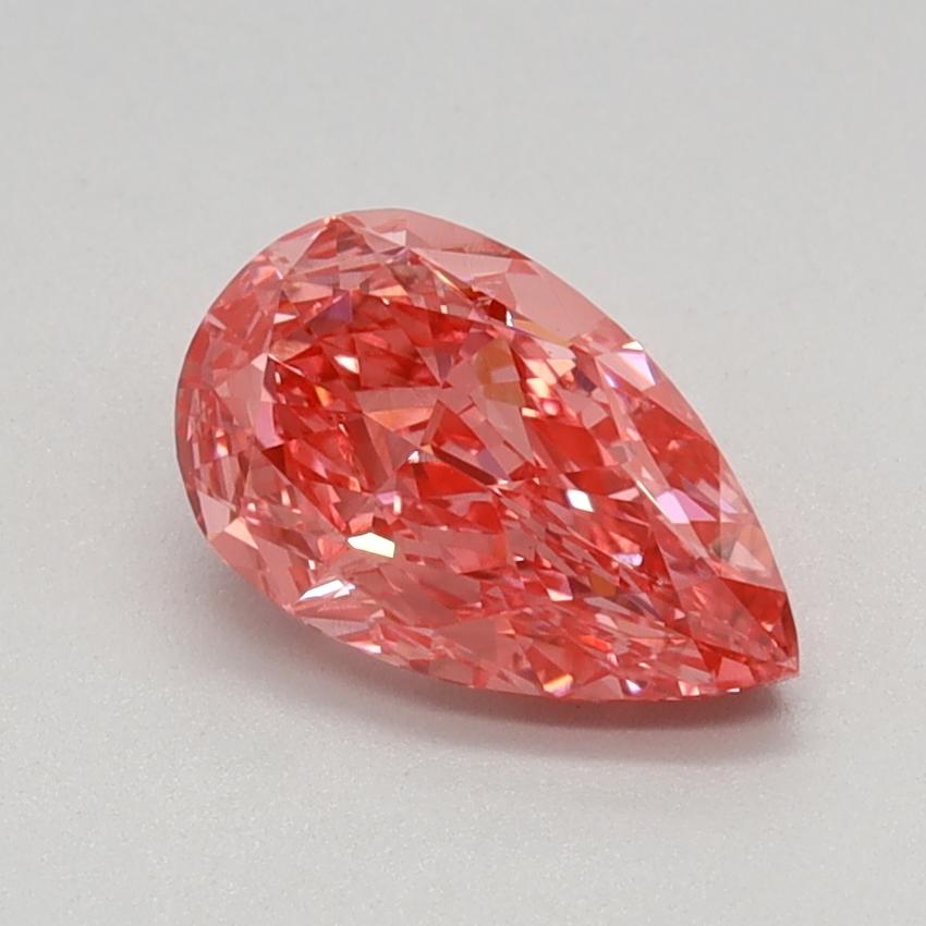 1.02 Ct. Fancy Vivid Pink Pear Lab Grown Diamond