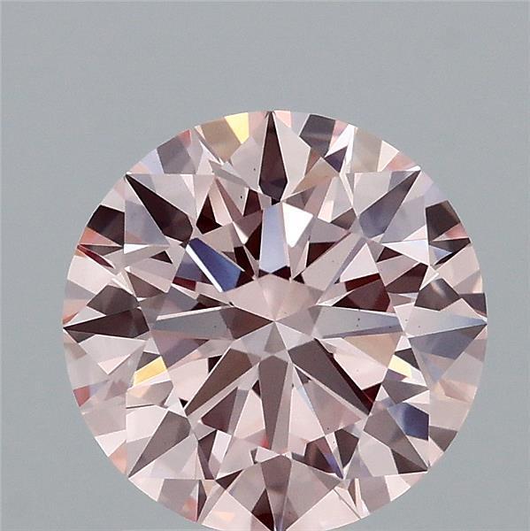 2.03 Ct. Fancy Intense Pink Round Lab Grown Diamond