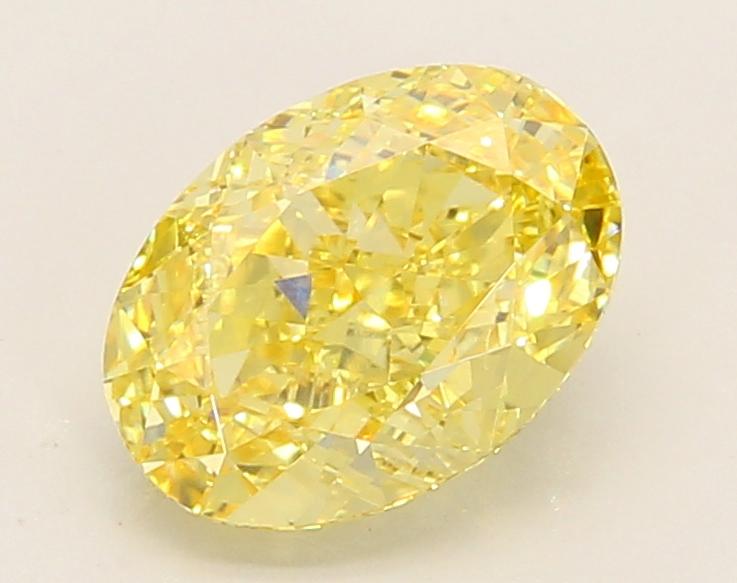 1.9 Ct. Fancy Vivid Pink Oval Lab Grown Diamond
