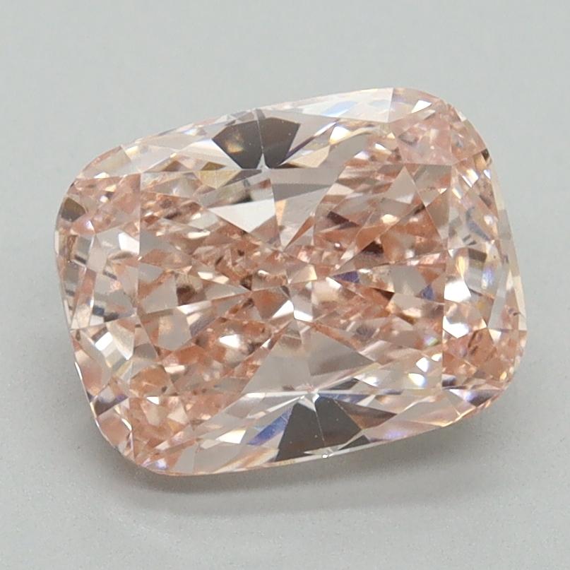 2.22 Ct. Fancy Intense Pink Cushion Lab Grown Diamond