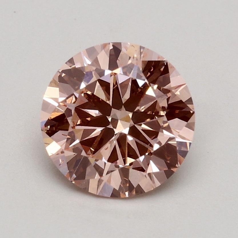 1.01 Ct. Fancy Pink Round Lab Grown Diamond