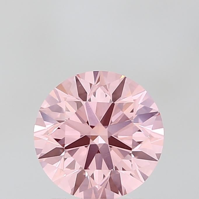 2.00 Ct. Fancy Vivid Pink Round Lab Grown Diamond