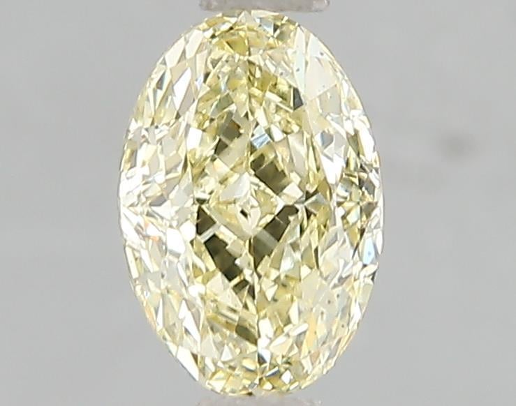1.09 Ct. Fancy Yellow Oval Lab Grown Diamond