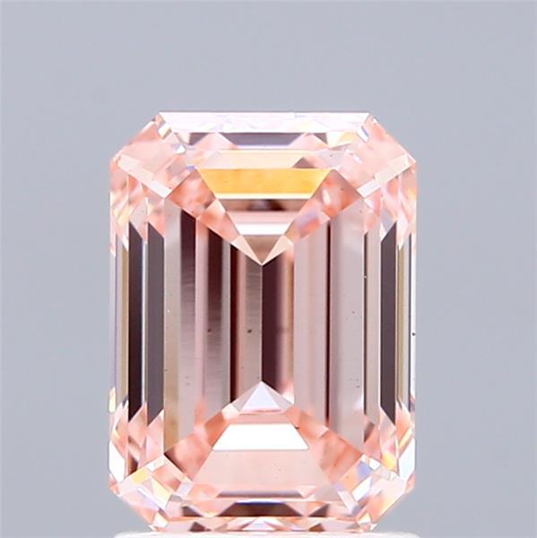 2.02 Ct. Fancy Intense Pink Emerald Lab Grown Diamond