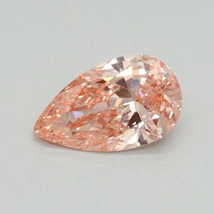 0.38 Ct. Fancy Vivid Pink Pear Lab Grown Diamond