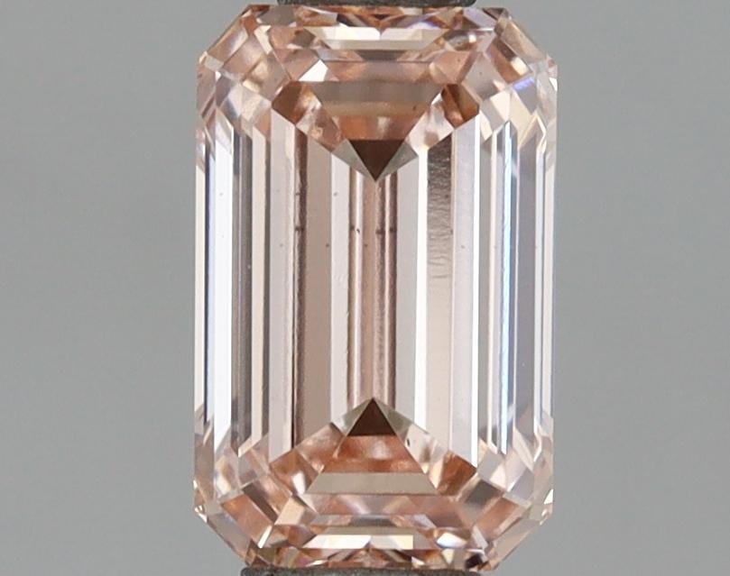 1.00 Ct. Fancy Intense Pink Emerald Lab Grown Diamond