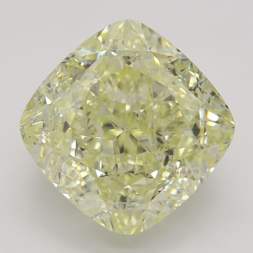 5.11 Ct. Fancy Light Yellow Cushion Diamond