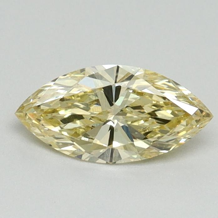0.51 Ct. Fancy Intense Yellow Marquise Lab Grown Diamond