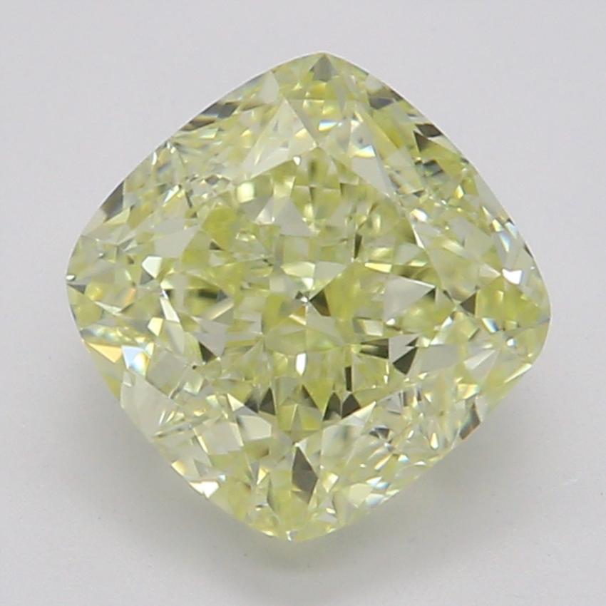 1.01 Ct. Fancy Light Yellow Cushion Diamond