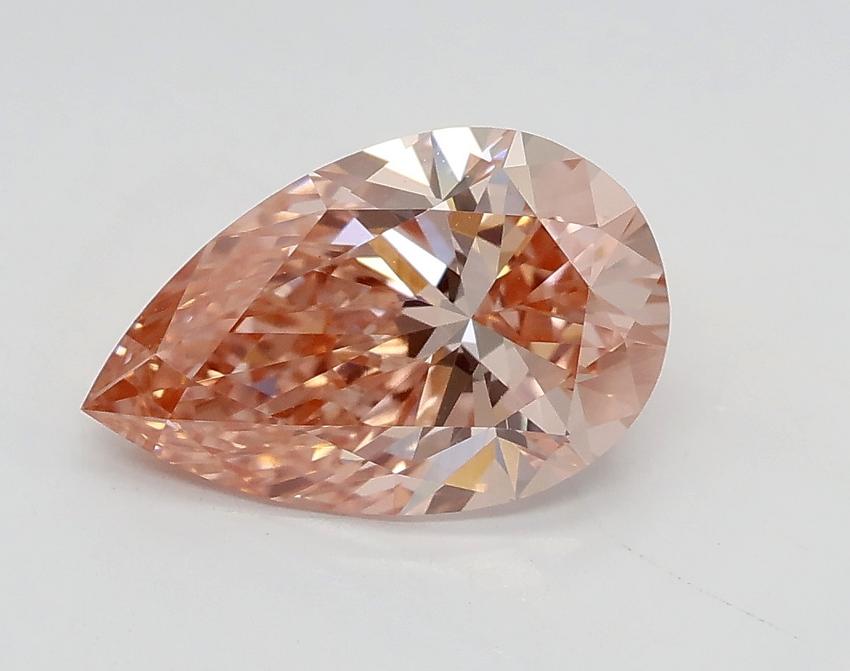 1.54 Ct. Fancy Pink Pear Lab Grown Diamond