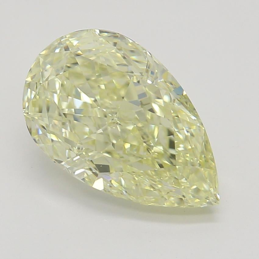 1.51 Ct. Fancy Light Yellow Pear Diamond