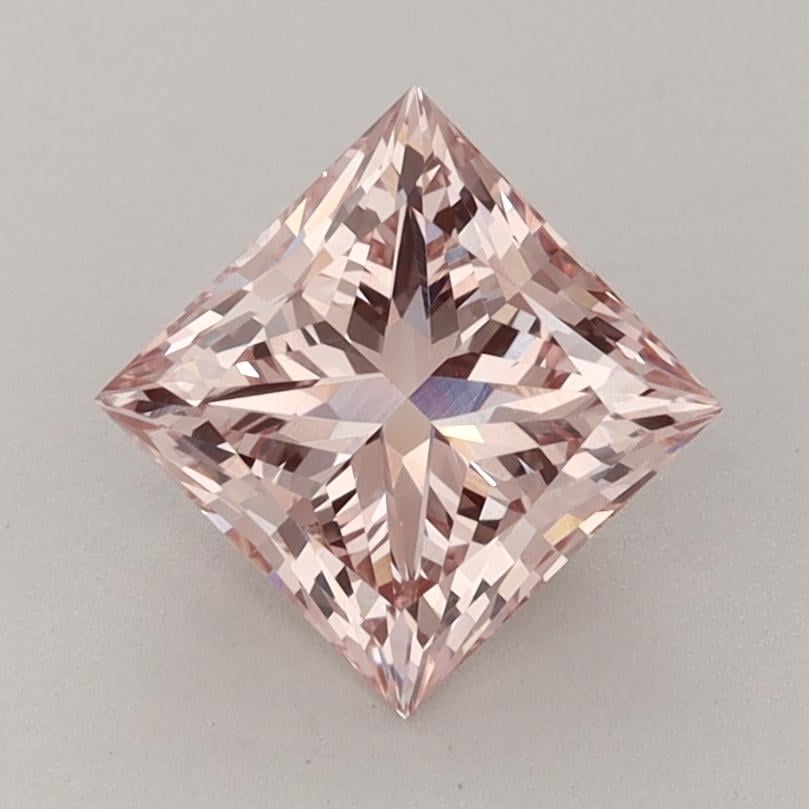 1.61 Ct. Fancy Intense  Pink Princess Lab Grown Diamond
