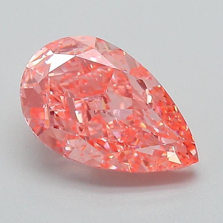 1.70 Ct. Fancy Vivid Pink Pear Lab Grown Diamond