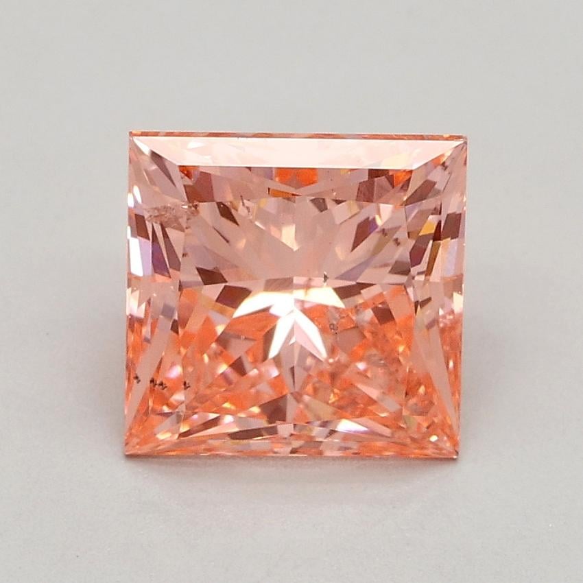 1.51 Ct. Fancy Intense Pink Princess Lab Grown Diamond