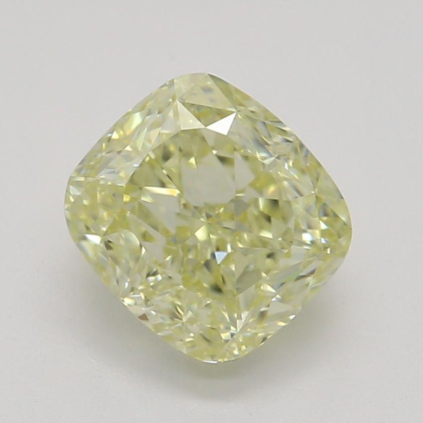 1.00 Ct. Fancy Light Yellow Cushion Diamond