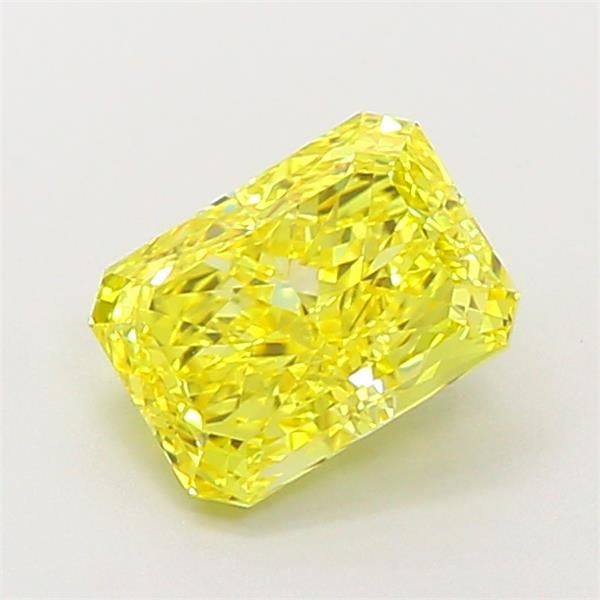 1.32 Ct. Fancy Vivid  Yellow Radiant Lab Grown Diamond