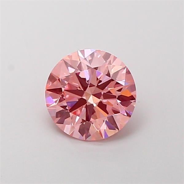 1.60 Ct. Fancy Intense  Pink Round Lab Grown Diamond