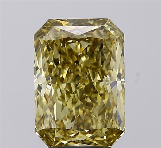 3.87 Ct. Fancy Intense  Yellow Radiant Lab Grown Diamond