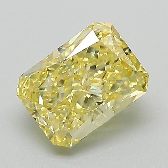 1.20 Ct. Fancy Vivid Yellow Radiant Lab Grown Diamond