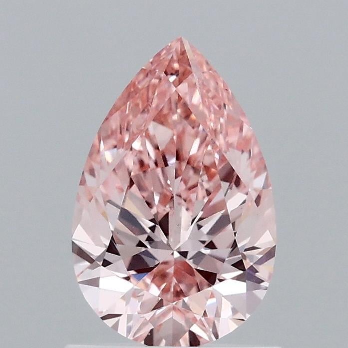1.02 Ct. Fancy Intense Pink Pear Lab Grown Diamond
