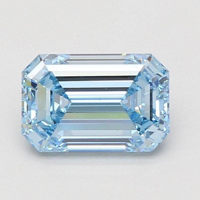 2.00 Ct. Fancy Vivid Blue Emerald Lab Grown Diamond