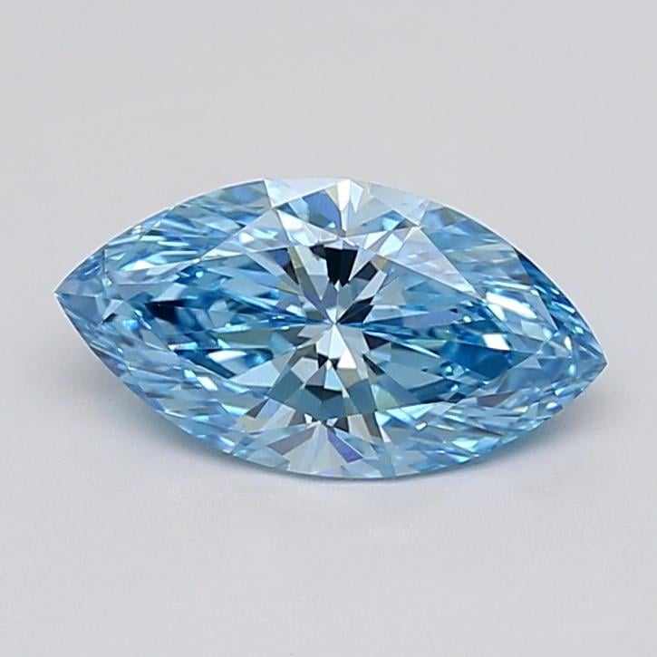 1.59 Ct. Fancy Blue Marquise Lab Grown Diamond