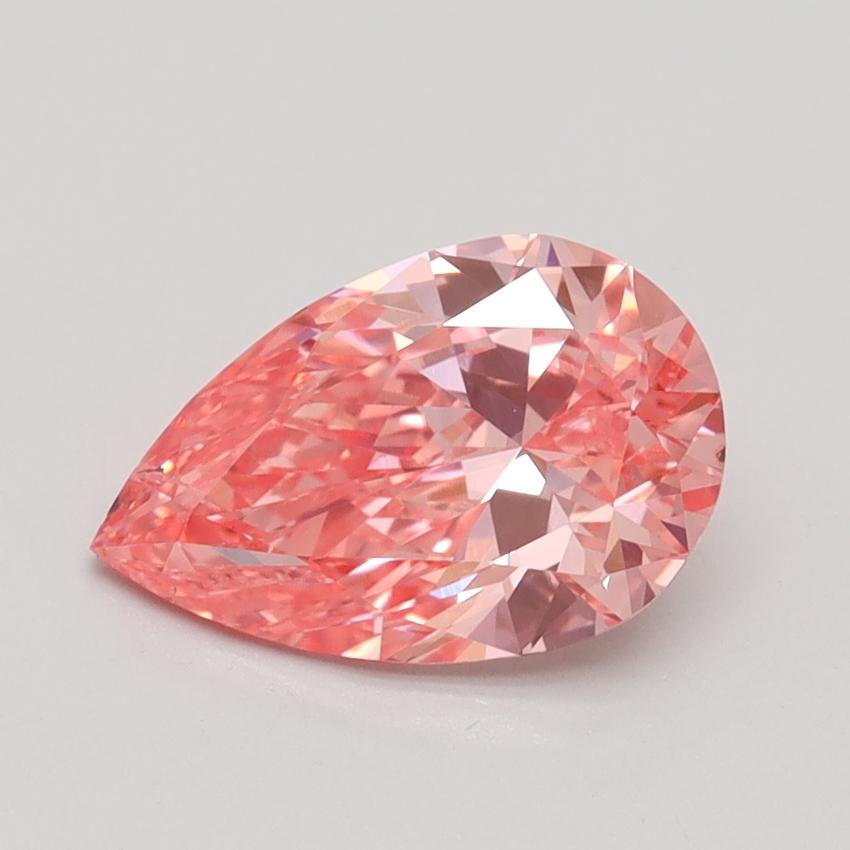 1.50 Ct. Fancy Vivid Pink Pear Lab Grown Diamond