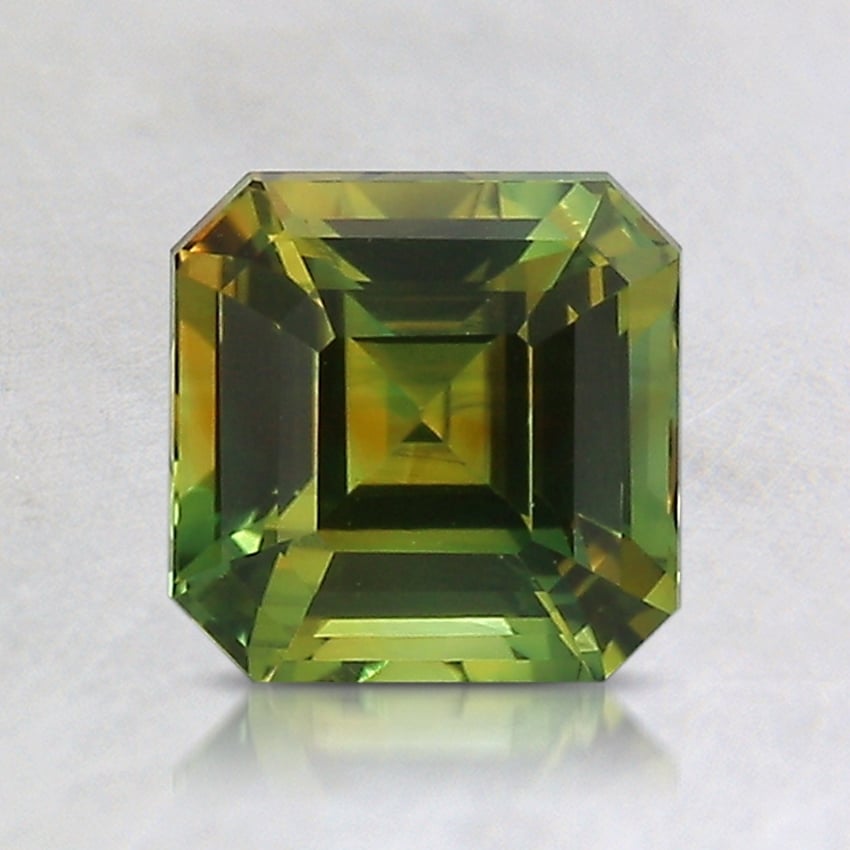 6.1mm Parti-Color Asscher Sapphire