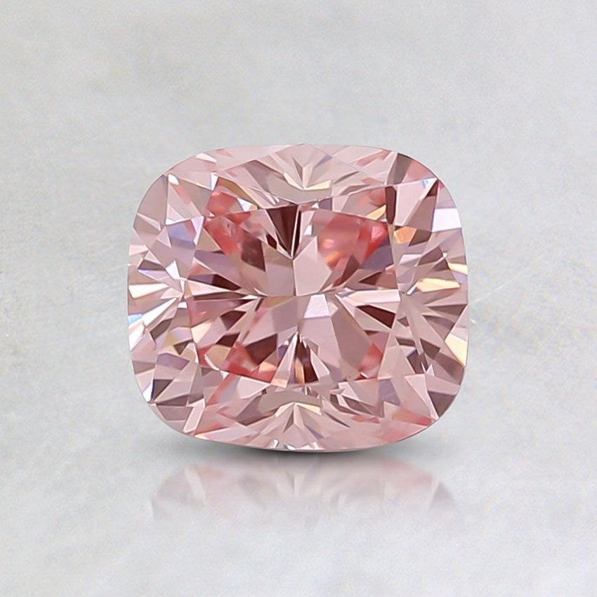 0.56 Ct. Fancy Pink Cushion Lab Grown Diamond