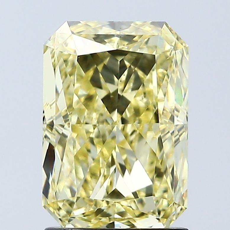 2.01 Ct. Fancy Intense Yellow Radiant Lab Grown Diamond