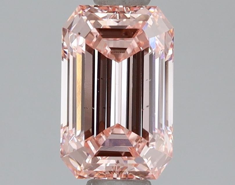 1.52 Ct. Fancy Intense Pink Emerald Lab Grown Diamond